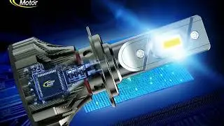 Cougar Motor H7 LED Bulbs: 6500K Ultra Bright Fog Light Upgrade! ❄️🔦