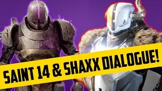 Destiny 2 - Parts Long Lost - Saint 14 & Shaxx Dialogue (No Commentary)