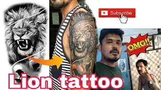 Realistic #lion tattoo Done by me #RoyaltattoosAndartStudio 9824417753
