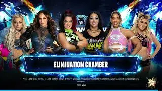 2025 Women's Elimination Chamber Match I Roman Cody Seth Brock Jhon Cena Raw Smackdown Full 2k25 wwe