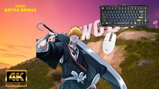 Fortnite team gameplay | Gravastar Mercury K1 Lite keyboard cam asmr sounds