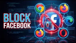 How to Block Facebook on All Browsers in Your PC - Chrome, Firefox, Edge & Opera