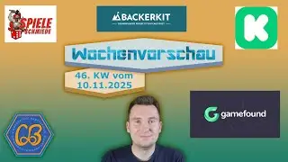 KW 46 - &Uuml;berblick neuer kooperativer Spiele via Kickstarter, Gamefound und Spieleschmiede 11/2025
