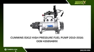 Cummins ISX12 High Pressure Fuel Pump 2010-2016: OEM 4359548RX