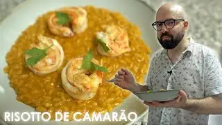 Chefe Jamon: Risotto de Camarão Como Manda a LEI