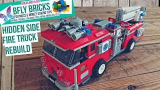 Lego Fire Truck MOC - Использует скрытую сторону Phantom Engine 3000