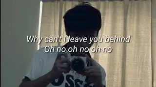 Why can't I leave you behind (lyric video) by Yumi, Lofi song #lofi #lofimusic #lofihiphop