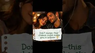 Don&rsquo;t swipe&mdash;this Chance could make you a winner 🏆 #shorts #love ❤️ #contest