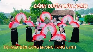 MÚA CÁNH BƯỚM MÙA XUÂN do đôi múa đến từ bản công mường tông lạnh thuận châu thể hiện
