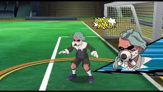 Inazuma Eleven Go Strikers 2013 Wii Team PZ01 vs Chaos Hardest (First Half)