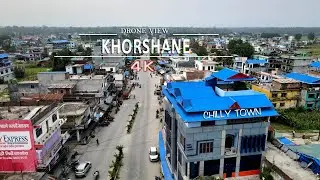 KHORSHANE DRONE VIEW // CHILLY TOWN DRONE SHOTS BY (DJI MAVIC AIR-2)@ExRomeoBagjhodaLahure