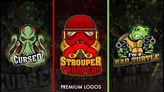 Best Ever logos for Sports, Esports, Mascot logo, Gaming logo and Twitch logo