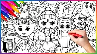 WOW NEW COOL ITALIAN BRAINROT Coloring Pages | Official Music Video