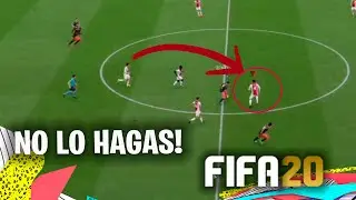 NO HAGAS ESTE ERROR AL DEFENDER EN FIFA 20