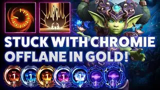 Chromie Time Loop &mdash; Застрял с Chromie Offlane в золоте! &mdash; B2GM Сезон 1 2024