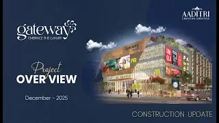 AADITRI Gateway Vizag |Luxury Gated Community Apartments | Complete Project areal view (Dec 2025)