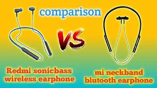 Redmi Wireless Earphones VS Mi Bluetooth Earphones | Full Comparison