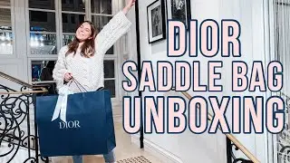 DIOR Around The World Saddle Bag Unboxing