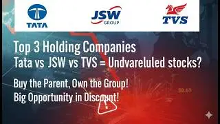 Tata investment corporation, JSW Holdings and TVS Holdings shares latest news | Today's news