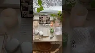 watching the seasons change from my window 🥹 #seasons #newseason #summer #desksetup #aesthetic