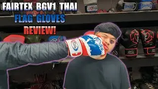 Fairtex BGV1 Thailand Flag Muay Thai Boxing Gloves Review | Minotaur Fight Store