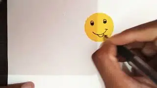How to make emoji stiker without double sided tape Homemade stiker diy/ diy emoji stiker