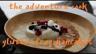 The Adventure Cook Ep 011 International Pancake day. Pancakes on a campfire during snowstorm
