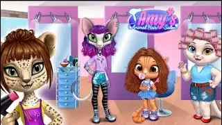 Fun Animals Care & Pet Makeover - Amy's Animal Hair Salon - Play Dress Up Games