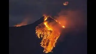 Incredible Eruption of Mount Etna, Sicily, Italy, August 9,2021
