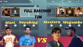 BGMI Bakchodi Wala TDM or WOT?  2V2  [ Mavi , Novaking VS Maxtern , PH Mogambo ] PUBG M