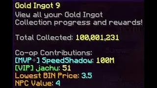 100m gold collection