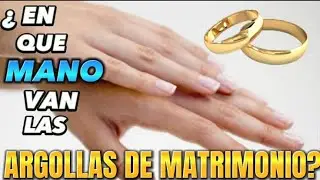 en cuál mano se llevan las argollas de boda?? no te puedes casar sin ver este video!!