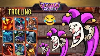Trolling 😂 Opponents in Master 3 Castle! Castle Crush