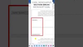 How to Remove Section Breaks in Word | Microsoft Word Tutorial