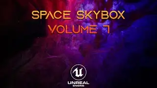Космическая туманность Skybox - Том 7 || Unreal Engine и Blender