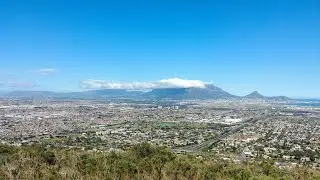 Tygerberg Nature Reserve walk with unmatched views over Table Mountain (air traffic a real treat!)