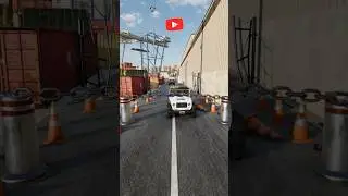 Столкновение автомобиля с цепным ограждением | Авария грузового фургона с травмами манекенов (зам...