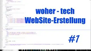 Website-Erstellung mit WoHer - Tech (#1)