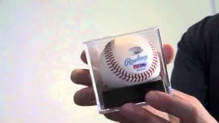 Mickey Mantle Signed Baseball - PSA Graded 7.5