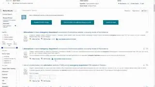 Proximity operators using MEDLINE from EBSCO as an example