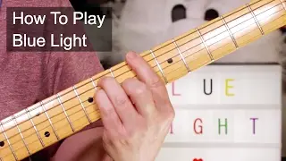 'Blue Light' Prince Guitar Lesson