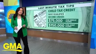 What to know about child tax credit, stimulus payments ahead of tax day l GMA