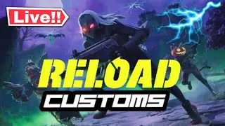 FORTNITE LIVE RELOAD CUSTOMS WITH VIEWERS!  DUOS SQUADS NAE