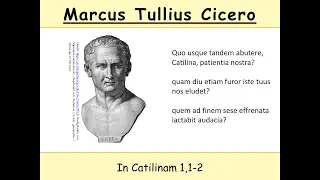 Cicero, In Catilinam 1,1-2: interaktive &Uuml;bersetzung [Let's translate]