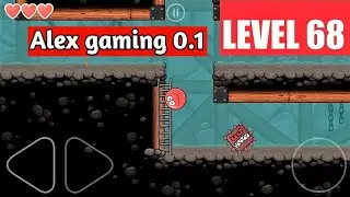 red ball 4 level 68 | level 68 | alex gaming 0.1 | #alexgaming0.1 | #redball4 | #indiangamenerd