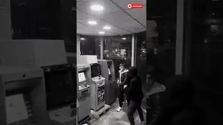 KNOCKOUT! One Punch Ends This ATM Robbery Attempt! #shortvideo