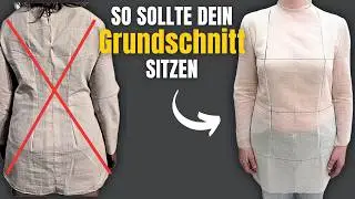 Der perfekte Oberteil-Grundschnitt