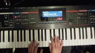 Roland Juno Stage 76 Library Demo (part 2)