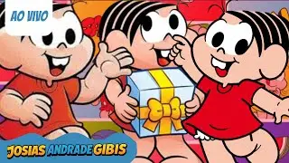 AO VIVO! MARATONA COM A MÔNICA | MAIS DE 2 HORAS DE HISTÓRIAS COM DIVERSÃO | JOSIAS ANDRADE GIBIS
