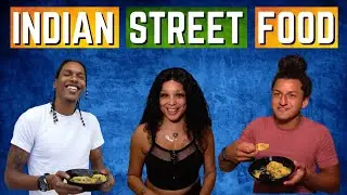 Complete strangers try Mumbai street food for the first time!!  Indian food reaction!!